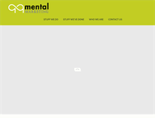 Tablet Screenshot of mentalmarketing.com